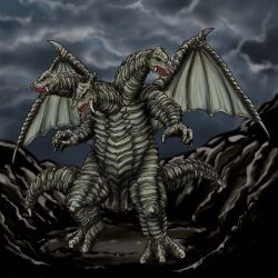 king ghidorah from godzilla (series)