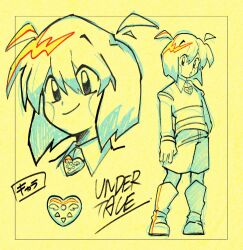 chara (undertale) from undertale by shio tou
