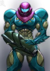 samus aran from metroid by porukima