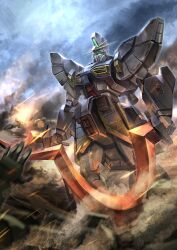 gundam sandrock from gundam by porukima