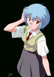 ayanami rei from neon genesis evangelion by itou katsunobu