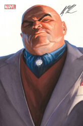 wilson fisk from marvel by alex ross
