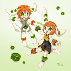 milla basset from freedom planet by lordyanyu