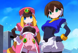 aile (mega man zx) from mega man (series) by kaidou zx