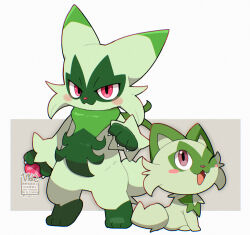 floragato from pokemon by hinako iroiro