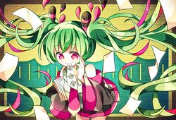 hatsune miku from vocaloid by hotori