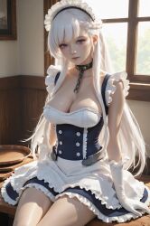 belfast (azur lane) fan art