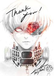 kaneki ken from tokyo ghoul by shishi (eai make)