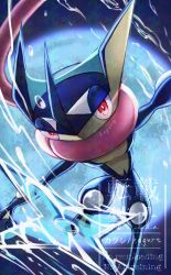 greninja from pokemon by kagure (karaguren)