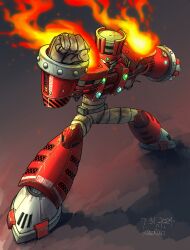 torch man from mega man (classic)