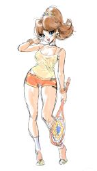 princess daisy from mario tennis by athenawyrm