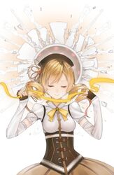 tomoe mami from mahou shoujo madoka magica by ciev