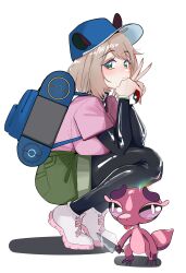 female protagonist (pokemon ww) from indie virtual youtuber