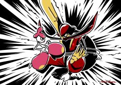 kingambit from pokemon by osare graffiti