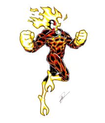 heatblast from ben 10