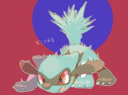 riolu from pokemon by hinekure