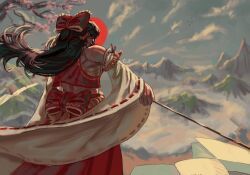 hakurei reimu from touhou