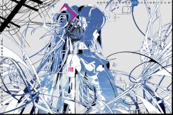hatsune miku from vocaloid