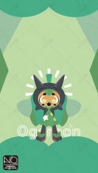 ogerpon from pokemon by meme (sleepsheep)