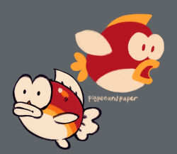 cheep cheep from super mario bros.