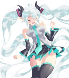 hatsune miku from vocaloid