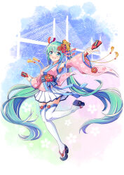 hatsune miku from vocaloid