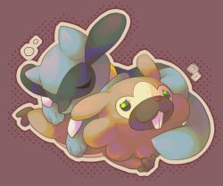 bidoof from pokemon by hinekure