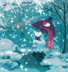 cirno from touhou by thatpebble