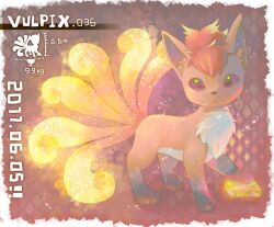vulpix from pokemon by hinekure