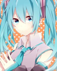 hatsune miku from vocaloid by washa