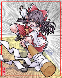 hakurei reimu from touhou