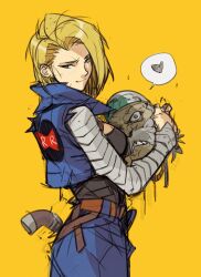 android 18 from dragon ball