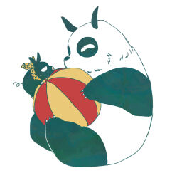 saotome genma (panda) from ranma 1/2 by nmnm bbb