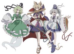 mononobe no futo from touhou
