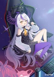 crow (la+ darknesss) from hololive by myusha