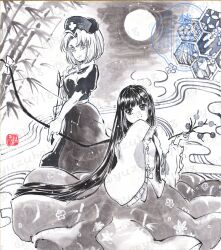 houraisan kaguya from touhou