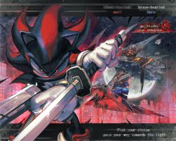 black doom from shadow the hedgehog (game) by kornart