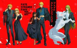 gilgamesh (fate) from fate/strange fake