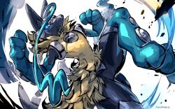 lucario from pokemon by sa-dui