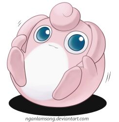 wigglytuff from pokemon by nganlamsong