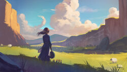 terry pratchett from original by david revoy