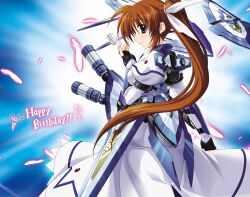 takamachi nanoha from lyrical nanoha by higa yukari
