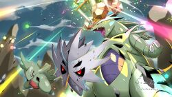 larvitar from pokemon by sawa d