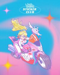 princess peach from mario kart