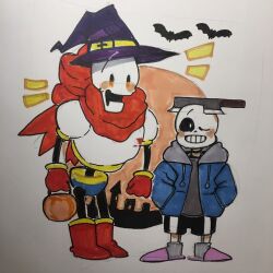 papyrus (undertale) from halloween by angstyhikka