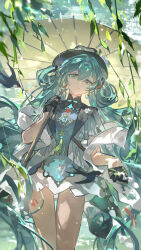 hatsune miku from vocaloid by mento