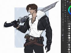 leon s. kennedy from resident evil
