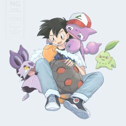 ash ketchum from pokemon by omochi (aoi guruguru)