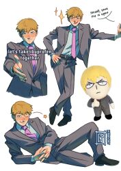 reigen arataka from mob psycho 100