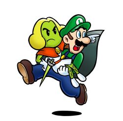luigi from mario & luigi: superstar saga